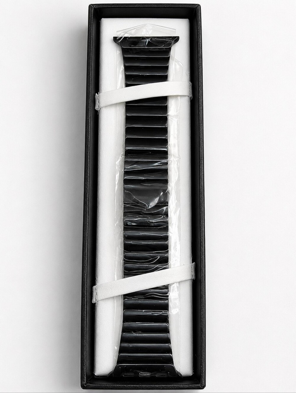 EOSO Stainless Steel Watch Band Bracelet – Black 42mm Compatible Replacement Ban